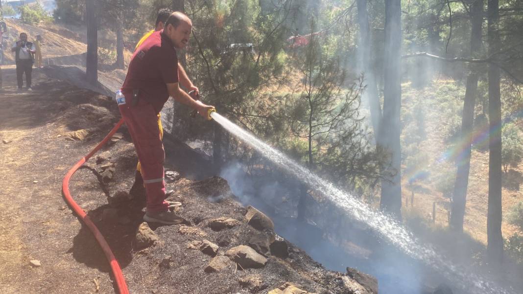 Kahramanmaraş'ta orman yangını 11